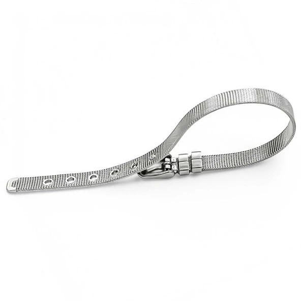 Hasır Örgü Çelik Bileklik 31831G4D2M1 - Resim 2