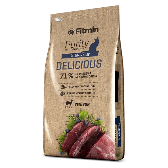 Fitmin Purity Delicious Taze Av Etli Yetişkin Kedi Maması 10 Kg