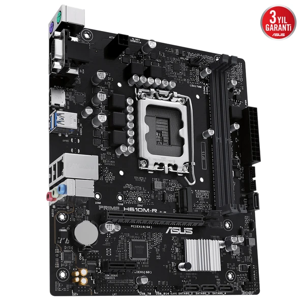 ASUS PRIME H610M-R D5-SI DDR5 MATX 1700P - 4