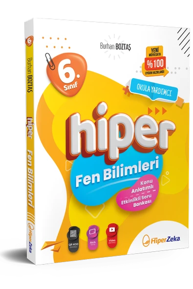 HİPER ZEKA 6. Sınıf Hiper Fen Bilimleri Konu Anlatımlı & Etkinlikli Soru Bankası 2026 - 1