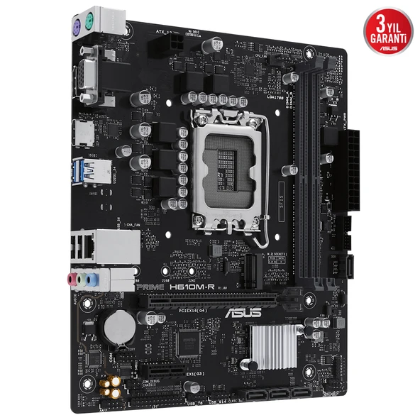 ASUS PRIME H610M-R D5-SI  DDR5  MATX 1700P - 3