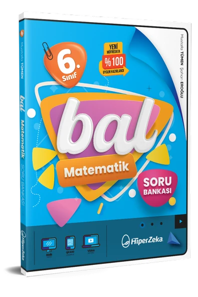 HİPER ZEKA 6. Sınıf BAL Matematik Soru Bankası 2026 - 1