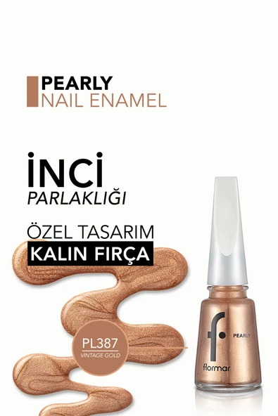 Flormar Pearly Oje PL387 - Resim 4