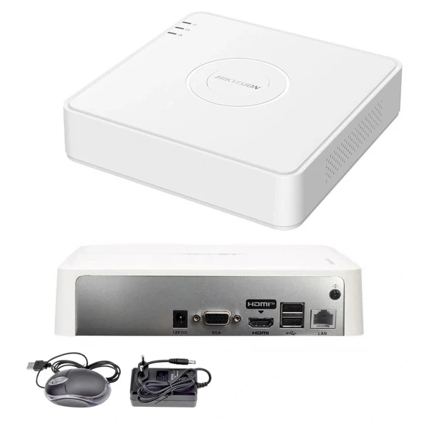 Hıkvısıon Ds-7108nı-Q1 İp Nvr Kayıt Cihazı 8 Kanal 4mp