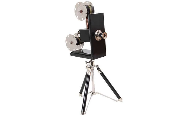 Projektör Tripod Modeli Vintage Dekoratif Hediyelik - 3
