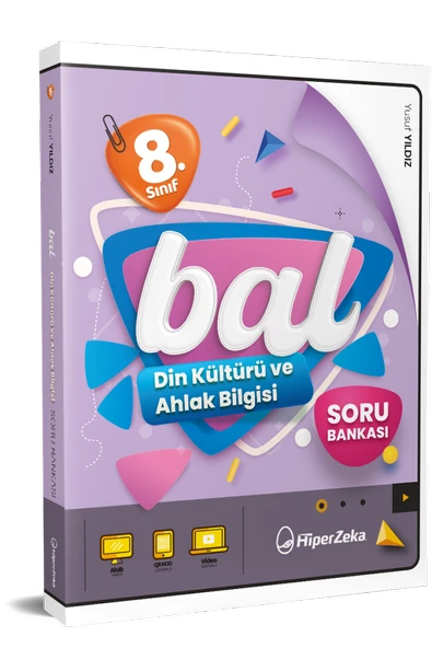 HİPER ZEKA 8. Sınıf BAL Din Kültürü ve Ahlak Bilgisi Soru Bankası 2026 - 1