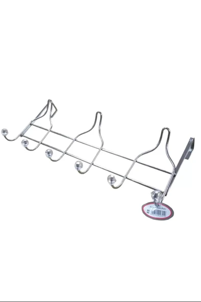 Enfa Amerikan Kapı Arkası Askı 6lı - Krom Royaleks-ka-06