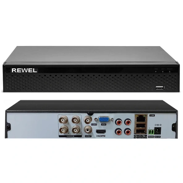 Rewel Ahd Dvr Kayıt Cihazı 4 Kanal Xmeye