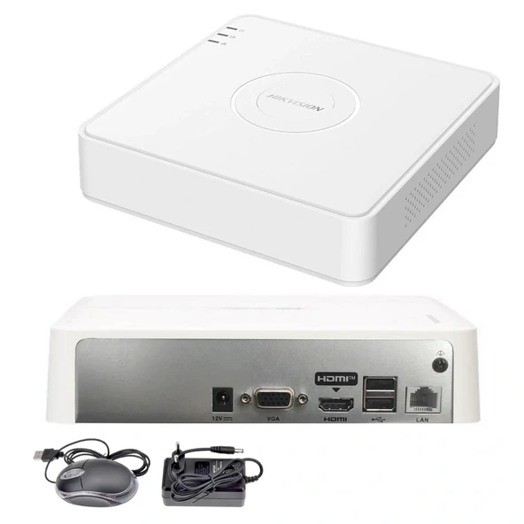 Hıkvısıon Ds-7104nı-Q1 İp Nvr Kayıt Cihazı 4 Kanal 6mp