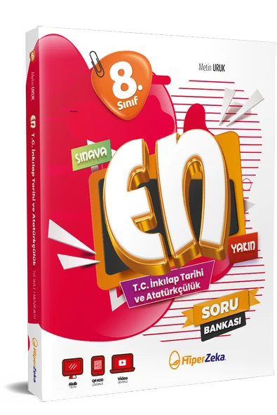 HİPER ZEKA 8. Sınıf EN İnkılap Tarihi ve Atatürkçülük Soru Bankası 2026 ürün görseli