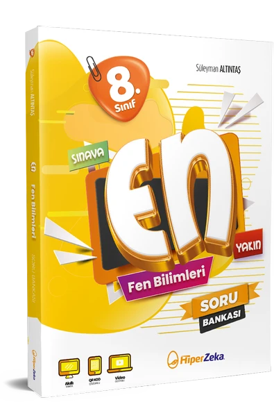 HİPER ZEKA 8. Sınıf EN Fen Bilimleri Soru Bankası 2026 ürün görseli