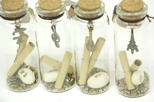 Dilek Şişesi 12'li Paket Hediyelik - Resim 3