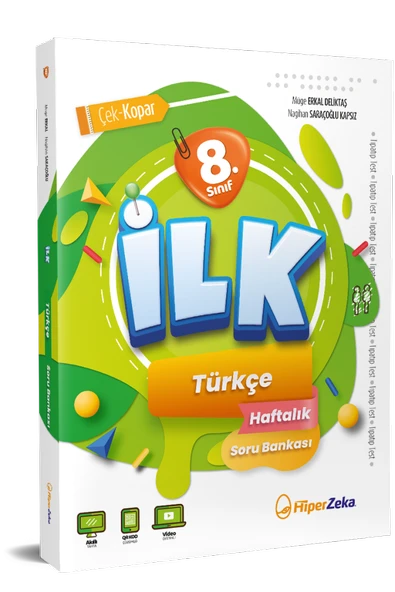 HİPER ZEKA 8. Sınıf İLK Türkçe Haftalık Soru Bankası 2026 ürün görseli