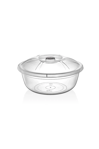 3 No Hamur Leğeni Şeffaf 11 Lt Royaleks-mrd238