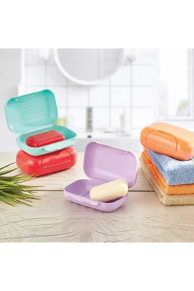 Kilitli Kapakli Sabunluk 1 Adet Royaleks-ur3144