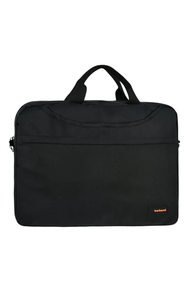 15.4 İnç Lüks Laptop Dizüstü Bilgisayar Çantası Siyah ürün görseli 1