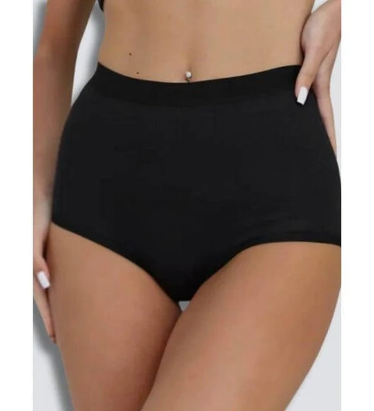 Berrak 3 Lü Paket Yüksek Bel Toparlayıcı Külot 11656 - 4