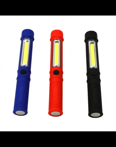 Çok Amaçlı Mıknatıslı Pilli El Feneri - Resim 4