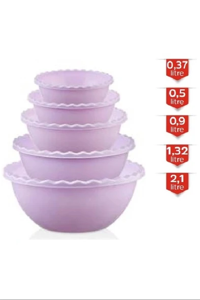 5’li Tırtıllı Yuvarlak Badya Royaleks-mrd809 ürün görseli