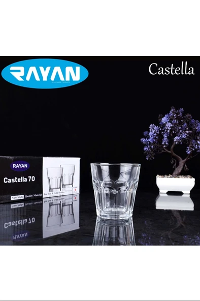 Castella 70 Model 6'lı Su Bardağı Royaleks-81732