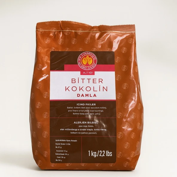 Altınmarka Bitter Damla Kokolin 1 KG (ALT 187) - 1