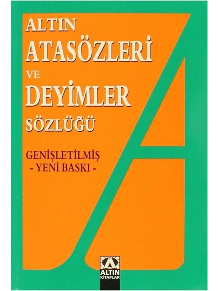 Altın Kitaplar Atasözleri Ve Deyimler Sözlüğü Ülkü Kuşçu - Ülkü Kuşçu - 1