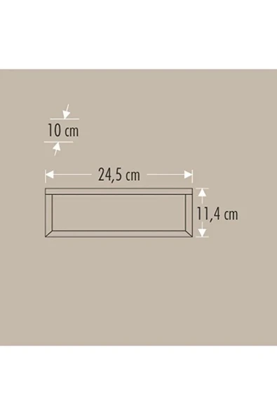 Bahçe Led Aplik Cunda Modern Ip44 3200k 30w - 3