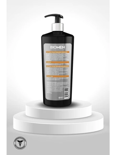 Biomen Professional Kafein&arjinin Kuru ve Yıpranmış Saçlar Için Şampuan 1000 ml ürün görseli 1