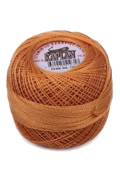 3 Adet Kaplan Etamin Ve Kanaviçe İpi 8 No Kod/renk: 116 - 352 - 780 - Ryl - Resim 2