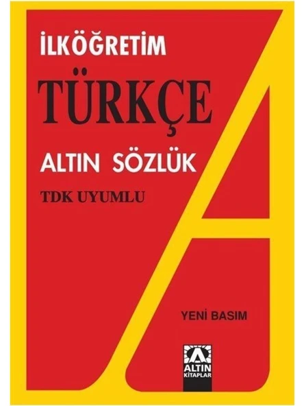Altın Kitaplar Türkçe Ilköğretim Sözlüğü - 1