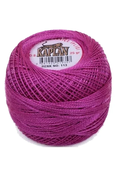 3 Adet Kaplan Etamin Ve Kanaviçe İpi 8 No Kod/renk: 113 - 1010 - 321 - Ryl - Resim 4