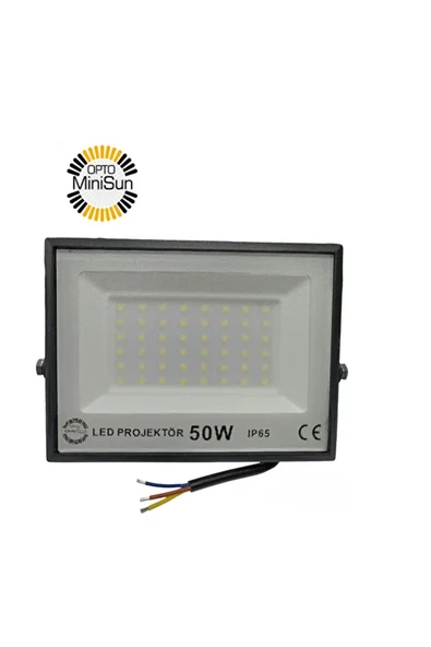 Opto Minisun 50w Led Projektör 6400k Beyaz Işık - 1