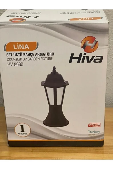 Lina Set Üstü Bahçe Armatürü - Altıgen - 2