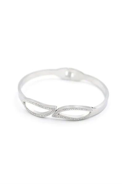 Yaprak Bilezik - Gümüş ürün görseli