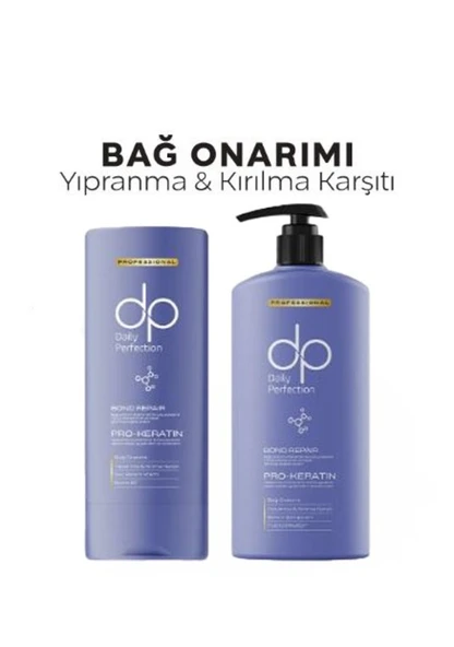 Dp Daily Bond Repair Bakım Şampuanı 425 Ml + Saç Bakım Kremi 350 Ml - 2