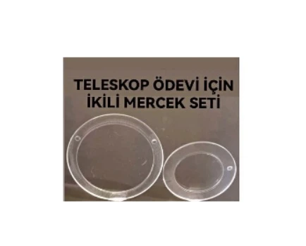 Mercek 2Li Teleskop Yapımı için - 5 adet ürün görseli 1