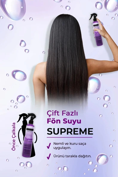 Çift Fazlı Supreme Kondisyoner Fön Suyu 400 Ml - Mrfs - 3