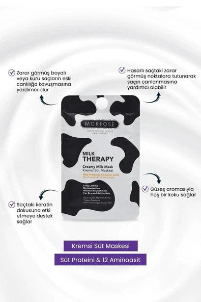 Milk Therapy Kremsi Süt Maskesi 25 Ml (24 Adet) - Bakım Ve Canlılık - Mrfs - 3
