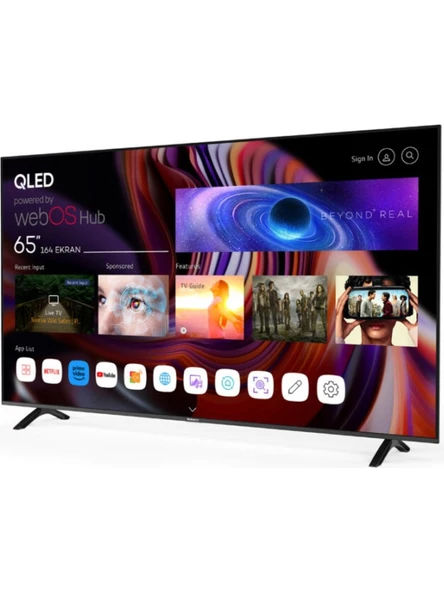 Sunny SN65QMN252 165 Ekran 4K webOS Smart QLED TV - 1