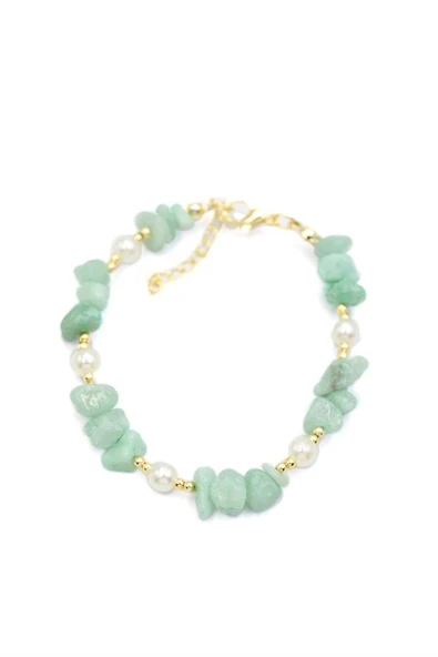 Boncuk Bileklik - Açık Yeşil - 2