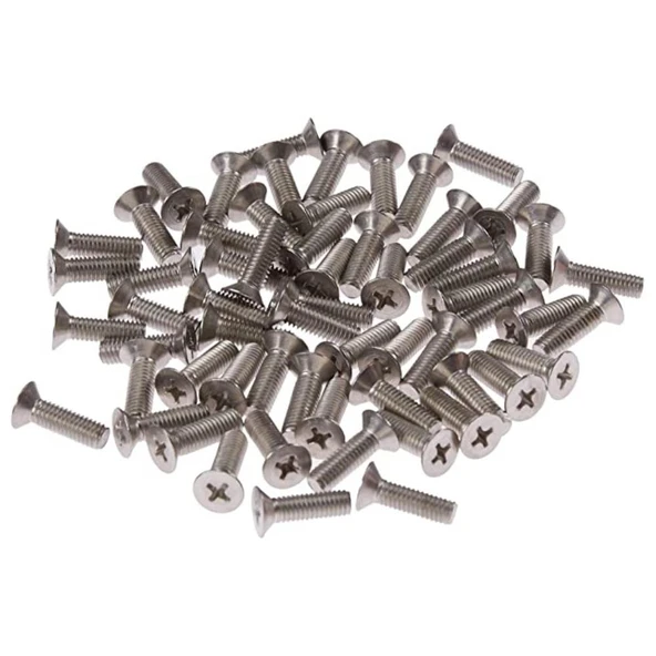 YHB M3x20 mm Vida (DIN 965) x 50 Adet (rf141) - Resim 2