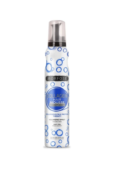 Kolajen Saç Köpük 200 Ml - Besleyici Parlak Görünüm - Mrfs - 1