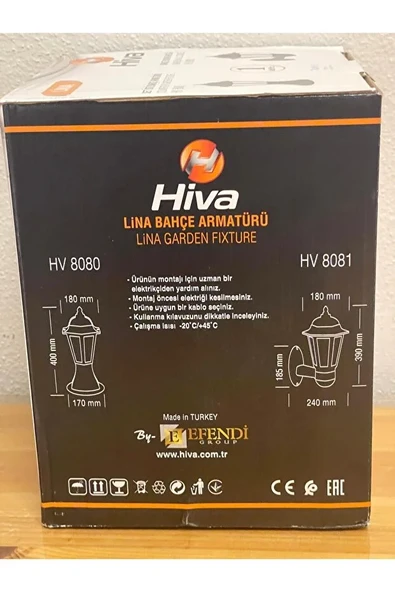 Lina Set Üstü Bahçe Armatürü - Altıgen - 4