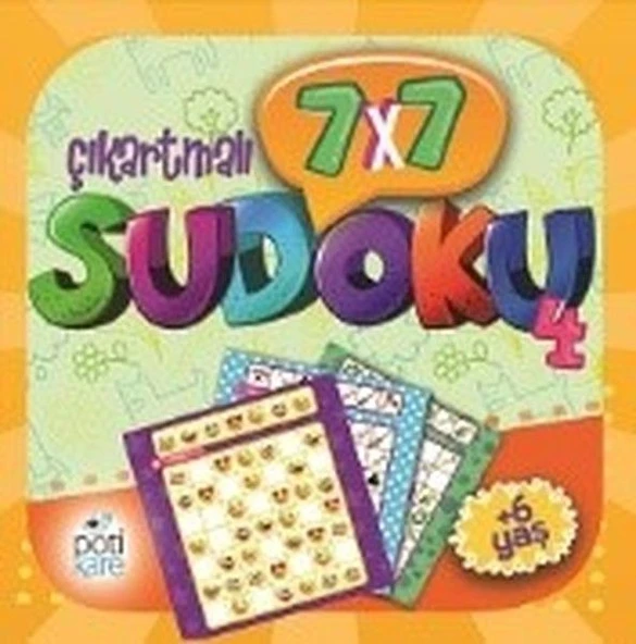 7x7 Sudoku - 4 (Çıkartmalı) ürün görseli 1