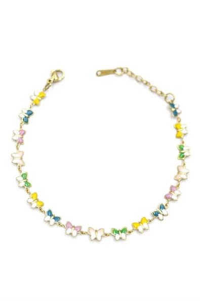 Kelebek Halhal - Altın - 2