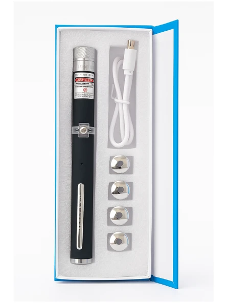 USB Şarjlı Yeşil Lazer  İşaretleyici - Resim 4