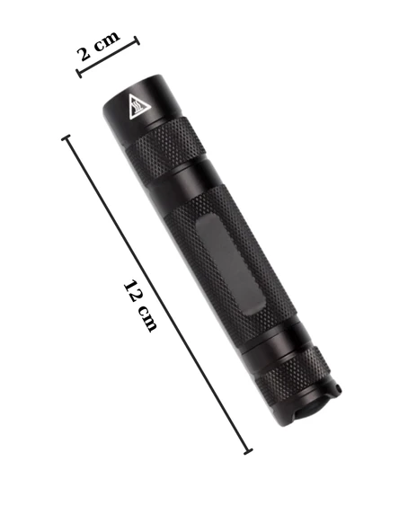 GP-281 Şarjlı Mor Uv Işık El Feneri 365 Nm Doğal Taş, Leke, Oje Kurutma Ultraviyole Fener 30 Watt - 3
