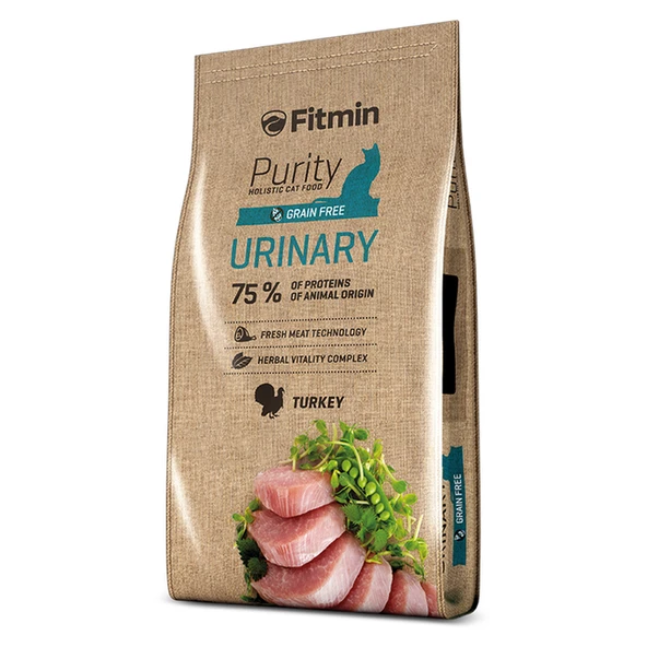 Fitmin Purity Urinary Taze Hindi Etli Yetişkin Kedi Maması 10 Kg ürün görseli 1