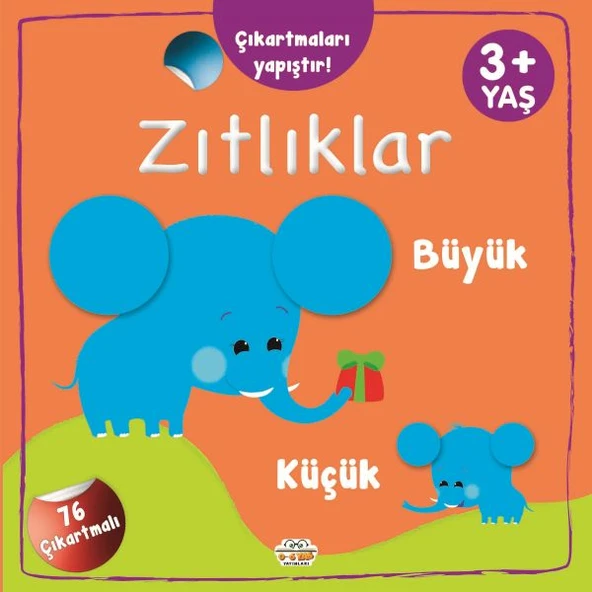 Çıkartmaları Yapıştır-Zıtlıklar (Büyük-Küçük) ürün görseli 1