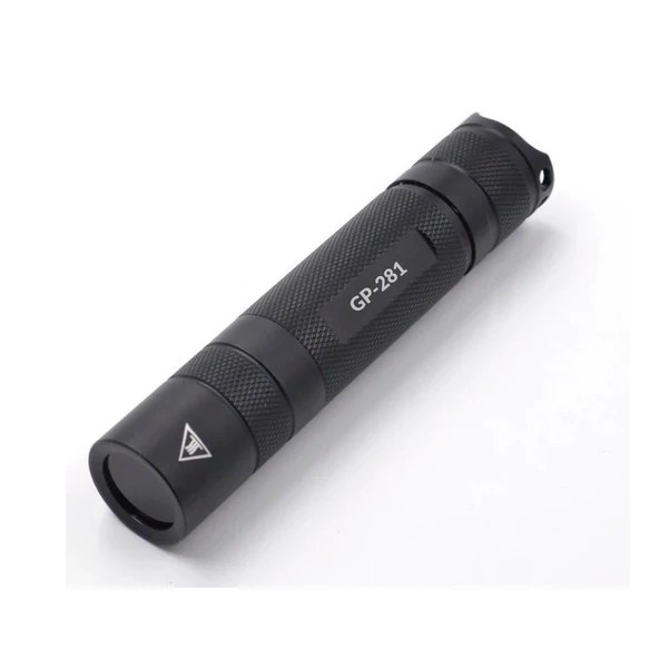 GP-281 Şarjlı Mor Uv Işık El Feneri 365 Nm Doğal Taş, Leke, Oje Kurutma Ultraviyole Fener 30 Watt